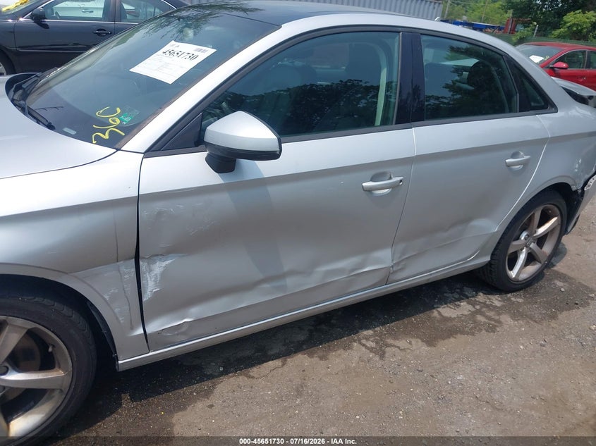 2015 Audi A3 1.8T Premium VIN: WAUACGFF0F1002749 Lot: 45651730