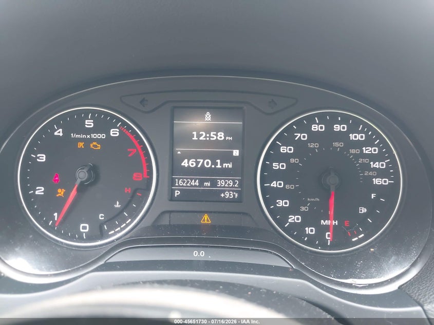 2015 Audi A3 1.8T Premium VIN: WAUACGFF0F1002749 Lot: 45651730