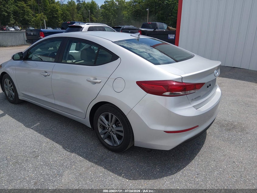 Vin: 5npd84lf9jh390487, lot: 46150286, hyundai elantra sel 20183