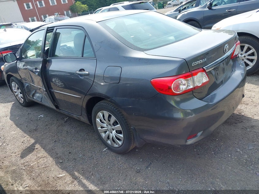 Vin: 2t1bu4ee7cc783725, lot: 46150300, toyota corolla le 20123