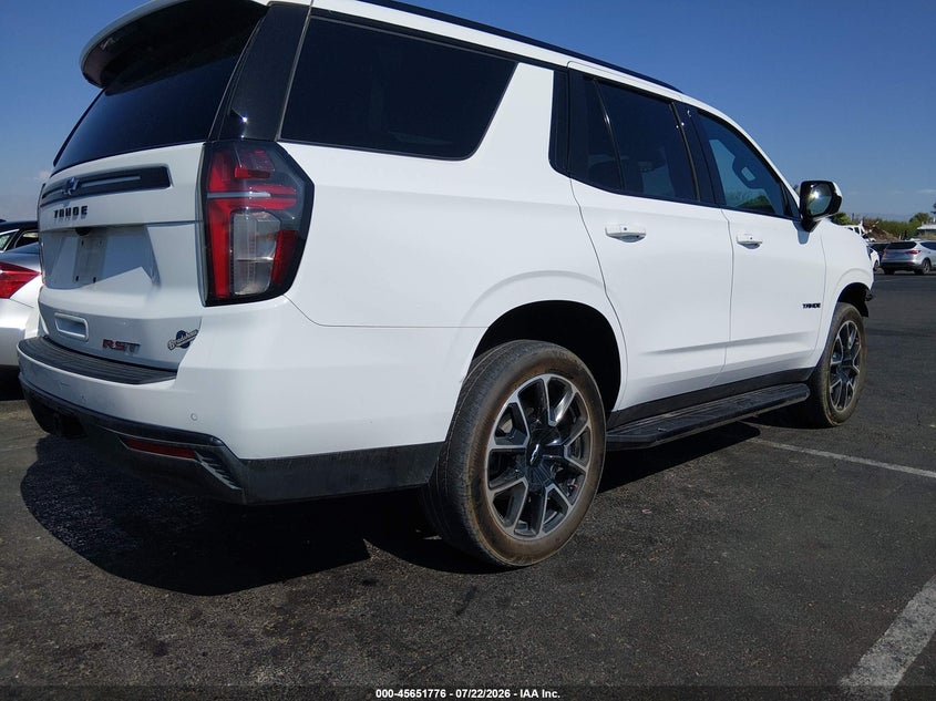 Vin: 1gnskrkd6rr401351, lot: 46150331, chevrolet tahoe 4wd rst 20244