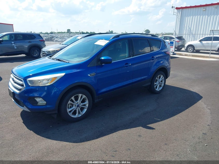 2018 Ford Escape, Normal Wear & Tear, IAAI, VIN 1FMCU9GD1JUD31075 — photo 2