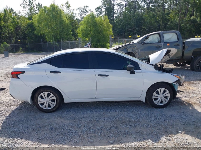 2025 Nissan Versa 1.6 S VIN: 3N1CN8DV1SL886065 Lot: 45651808