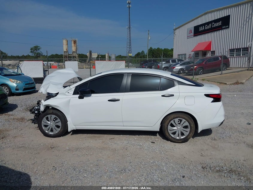 2025 Nissan Versa 1.6 S VIN: 3N1CN8DV1SL886065 Lot: 45651808