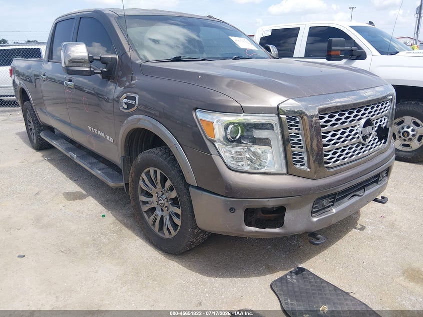 Vin: 1n6ba1f44kn517620, lot: 46150377, nissan titan xd platinum reserve diesel 2019 img_1
