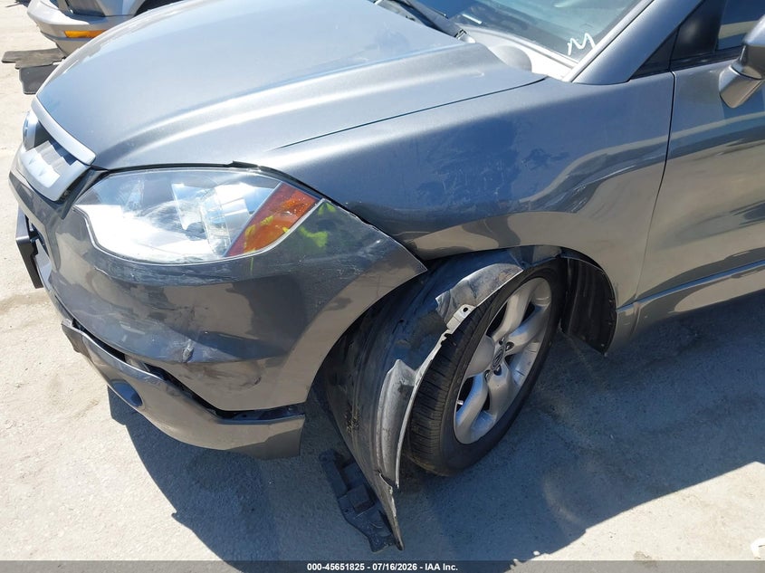 2008 Acura Rdx VIN: 5J8TB18518A001050 Lot: 45651825