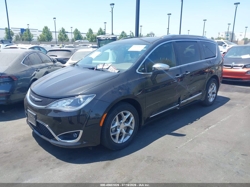 Vin: 2c4rc1gg1jr212419, lot: 46150381, chrysler pacifica limited 20182