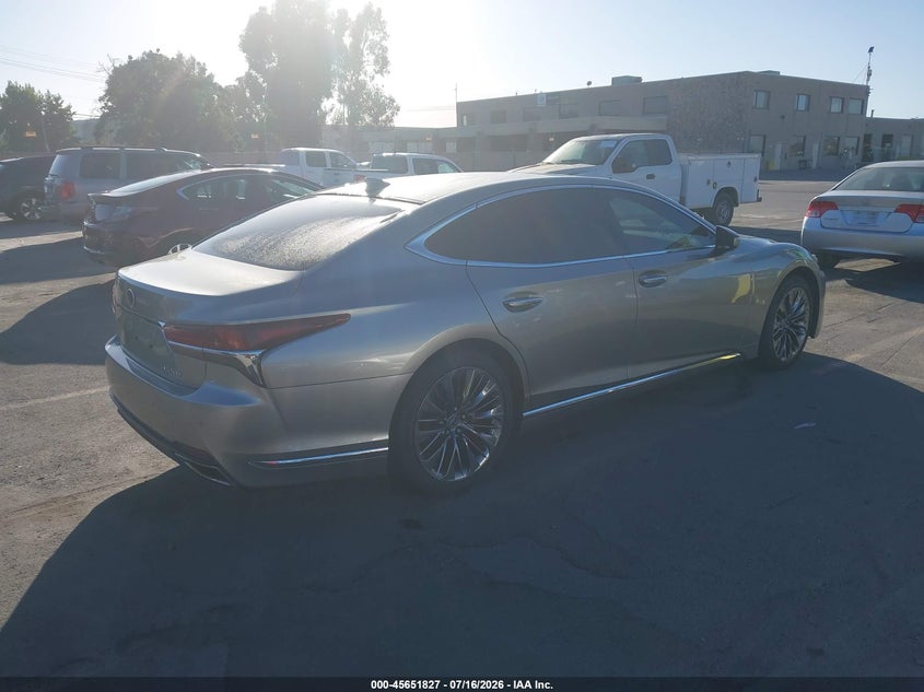 2018 LEXUS LS 500 auction photo 4