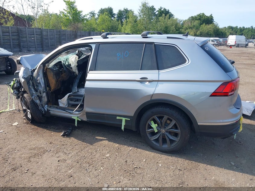 2022 Volkswagen Tiguan 2.0T Se VIN: 3VV2B7AX3NM168681 Lot: 45651828