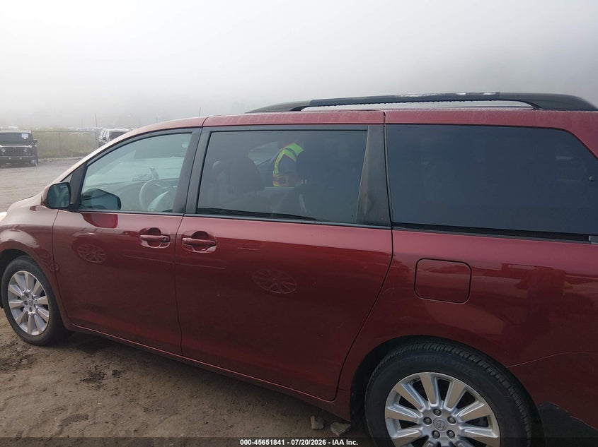2013 Toyota Sienna Le 7 Passenger VIN: 5TDJK3DC5DS055941 Lot: 45651841