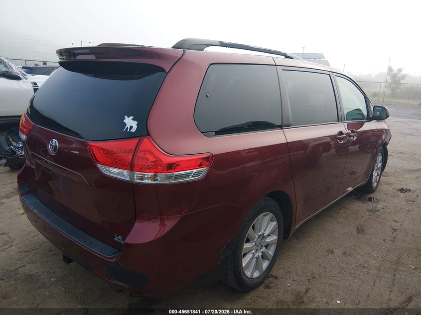 2013 Toyota Sienna Le 7 Passenger VIN: 5TDJK3DC5DS055941 Lot: 45651841