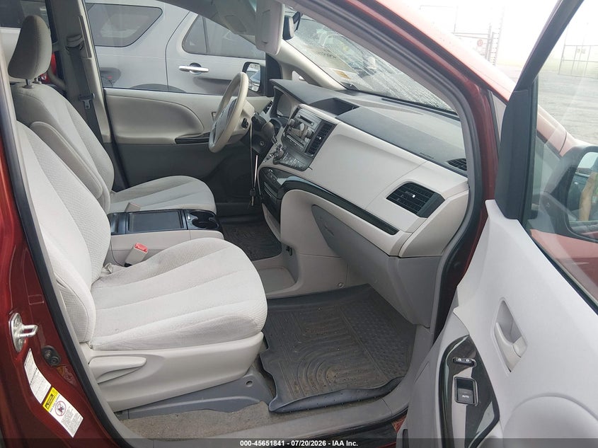 2013 Toyota Sienna Le 7 Passenger VIN: 5TDJK3DC5DS055941 Lot: 45651841