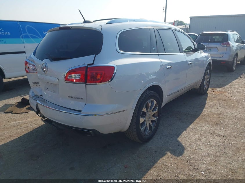 Vin: 5gakrbkd4gj139127, lot: 46150428, buick enclave leather 20164