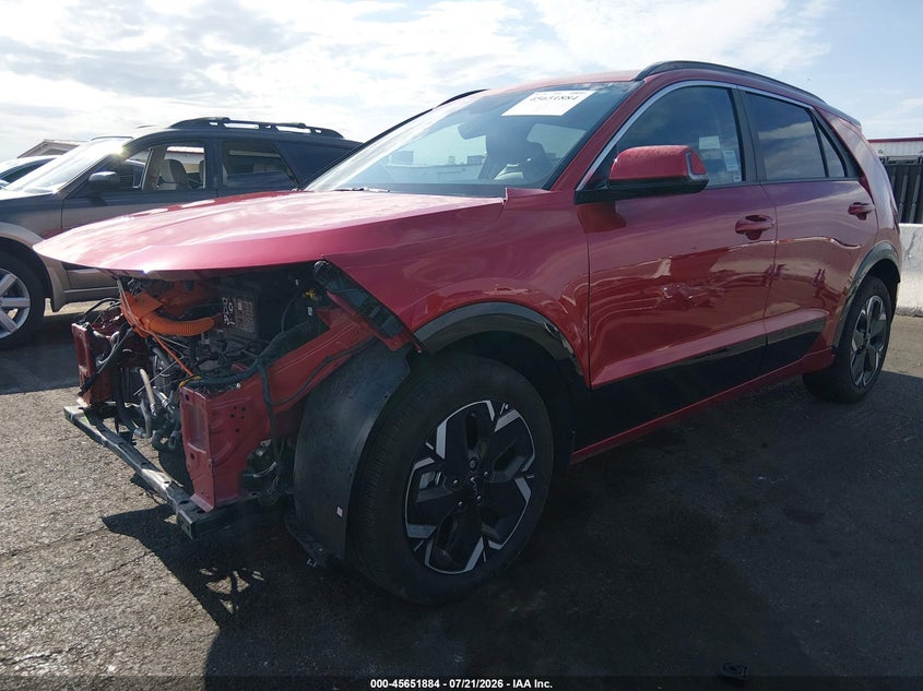 Vin: kndcr3l1xs5143181, lot: 46150438, kia niro ev wind 20252