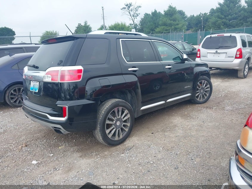 2017 GMC Terrain Denali VIN: 2GKFLRE35H6121039 Lot: 45651914