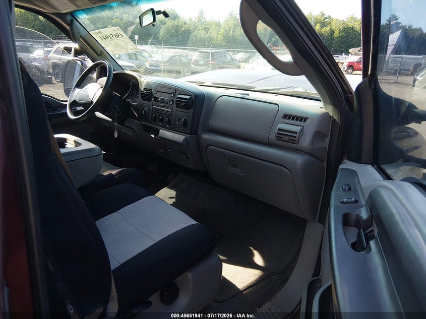 FORD F-250 2006 VIN 1FTSX21526EB85495