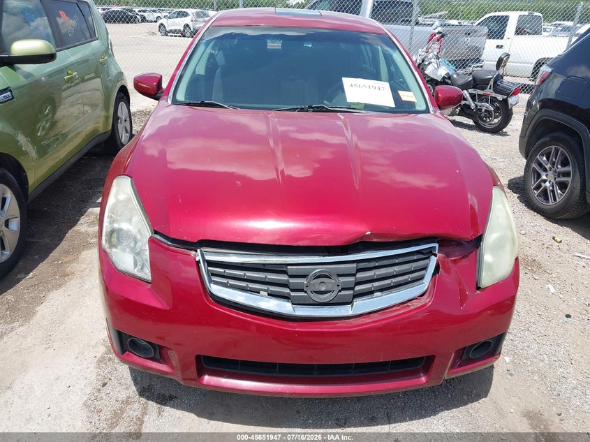 2008 Nissan Maxima 3.5 Se VIN: 1N4BA41E18C819770 Lot: 45651947