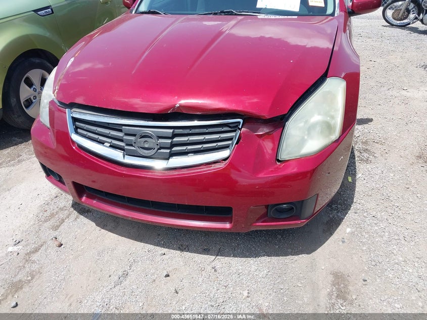 2008 Nissan Maxima 3.5 Se VIN: 1N4BA41E18C819770 Lot: 45651947