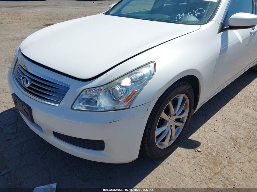 2009 INFINITI G37 auction photo 6