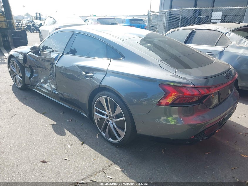 Vin: wauejbfw3n7011001, lot: 46150523, audi e-tron gt prestige quattro 20223
