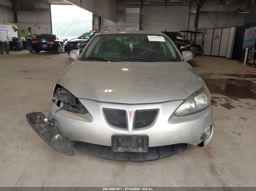 2008 Pontiac Grand Prix VIN: 2G2WP552681102341 Lot: 45651971