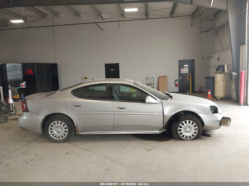 2008 Pontiac Grand Prix VIN: 2G2WP552681102341 Lot: 45651971