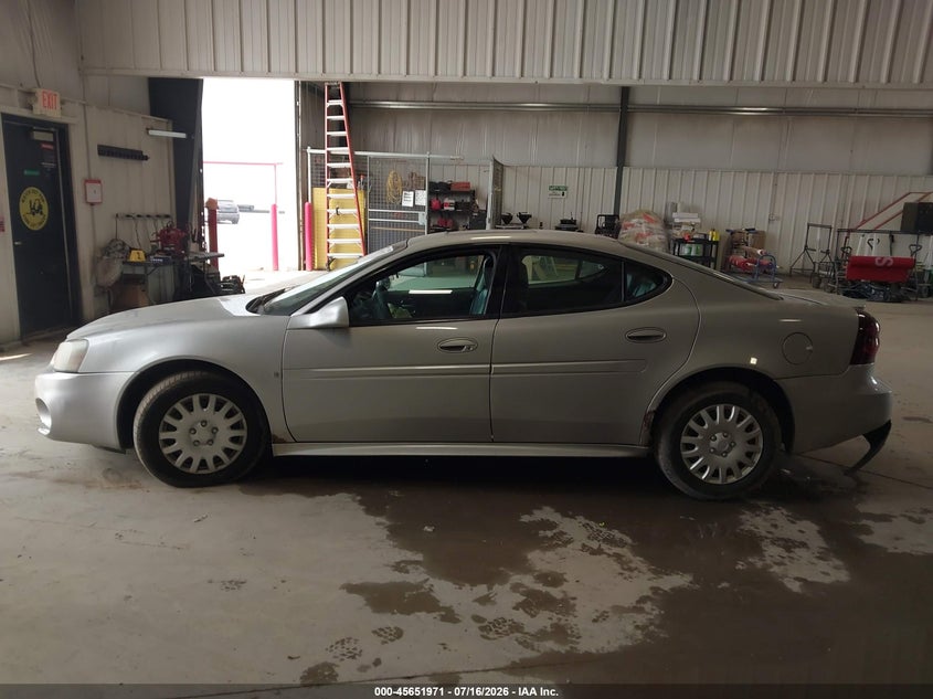 2008 Pontiac Grand Prix VIN: 2G2WP552681102341 Lot: 45651971