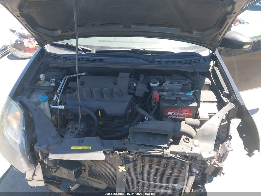 2010 Nissan Sentra 2.0Sr VIN: 3N1AB6AP9AL716108 Lot: 45651983