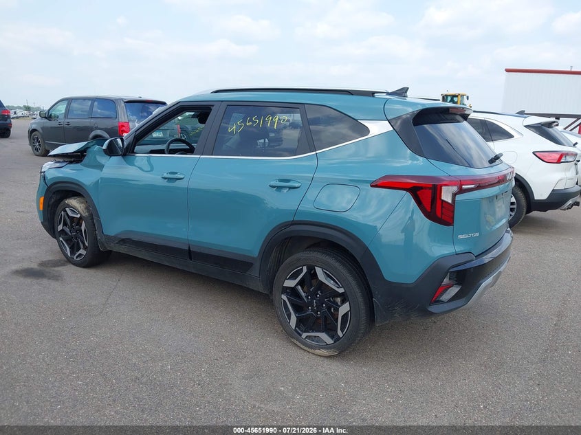 Vin: kndetca77s7731464, lot: 46150543, kia seltos sx turbo 20253