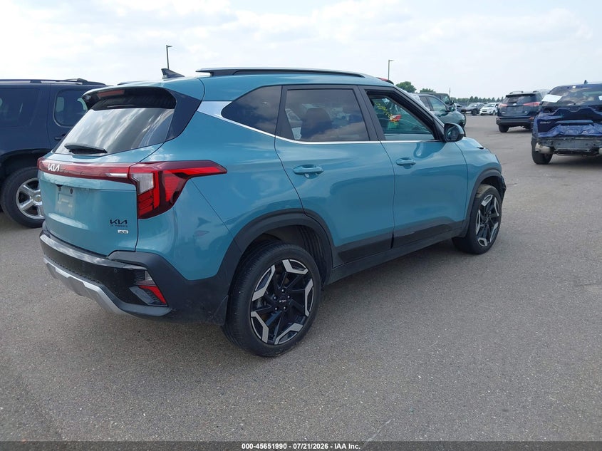 Vin: kndetca77s7731464, lot: 46150543, kia seltos sx turbo 20254