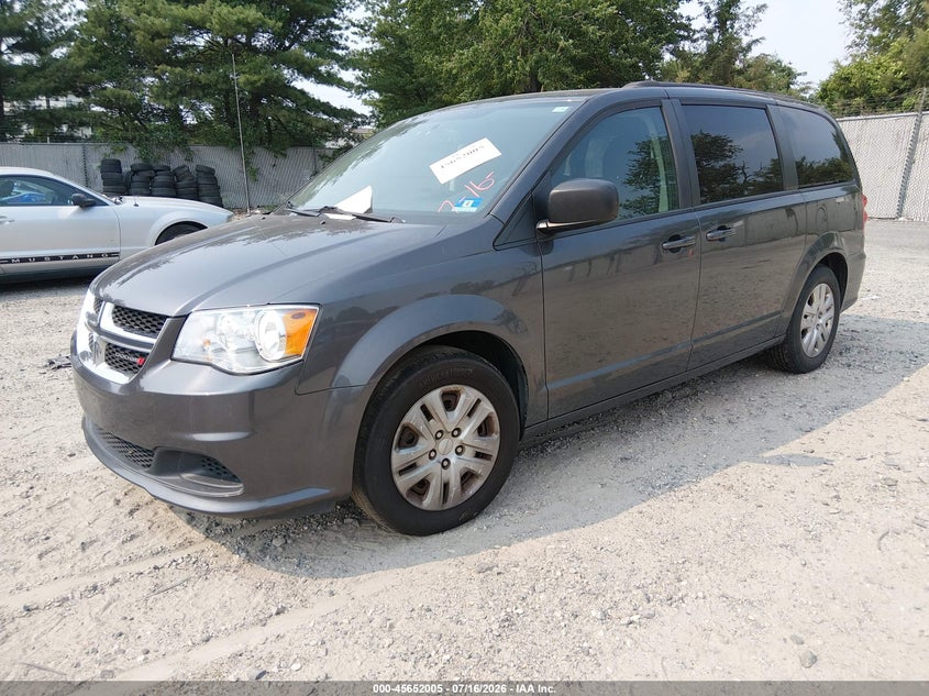 Vin: 2c4rdgbg8jr162884, lot: 46150559, dodge grand caravan se 20182