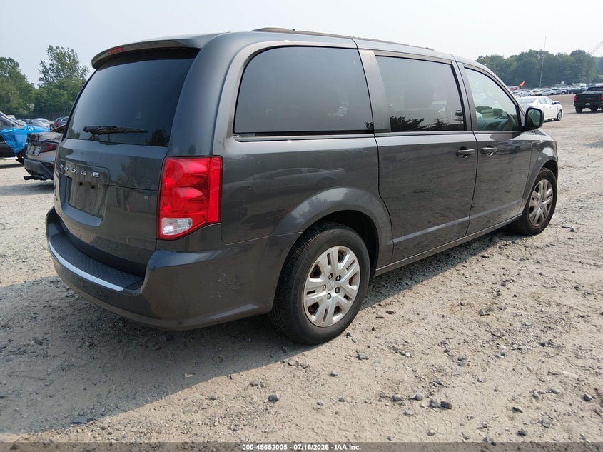 Vin: 2c4rdgbg8jr162884, lot: 46150559, dodge grand caravan se 20184