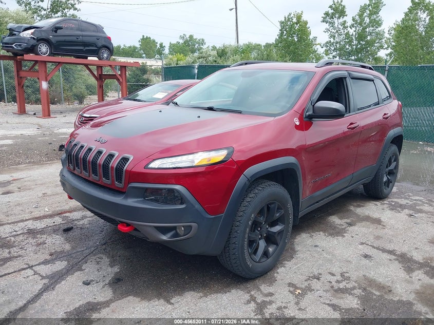 2017 JEEP CHEROKEE auction photo 2
