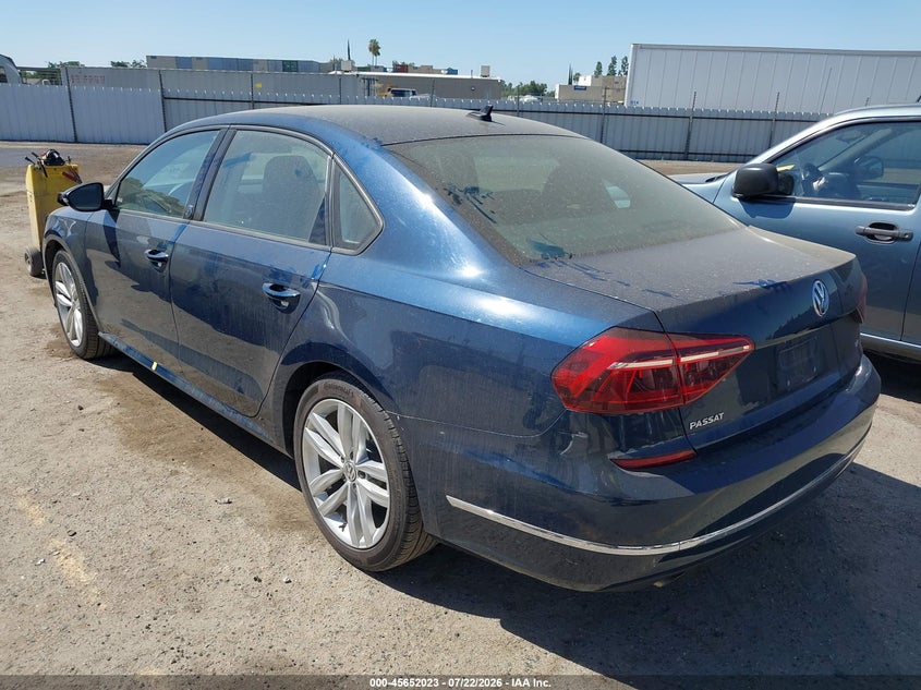Vin: 1vwla7a3xkc013347, lot: 46150578, volkswagen passat 2.0t wolfsburg edition 20193
