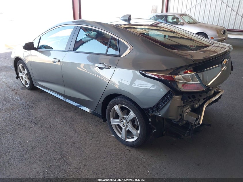 Vin: 1g1rc6s59hu120886, lot: 46150589, chevrolet volt lt 20173
