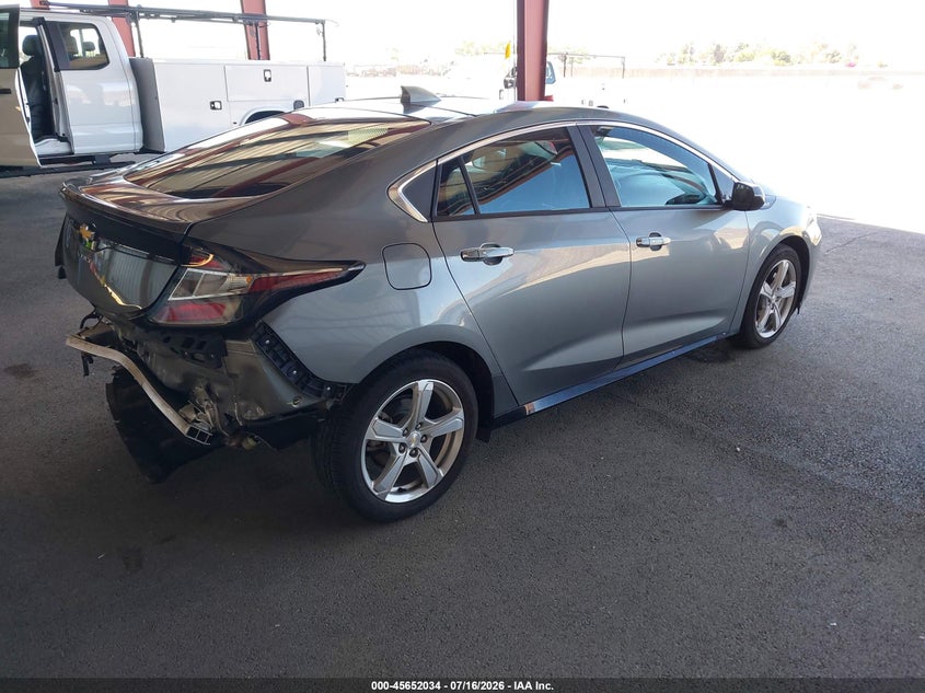 Vin: 1g1rc6s59hu120886, lot: 46150589, chevrolet volt lt 20174