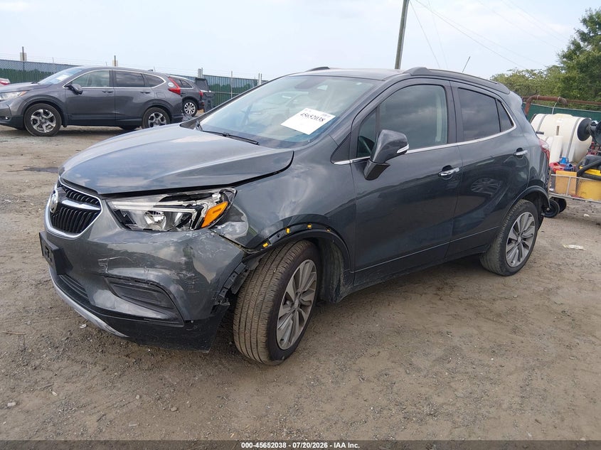 Vin: kl4cjasbxhb059694, lot: 46150593, buick encore preferred 20172