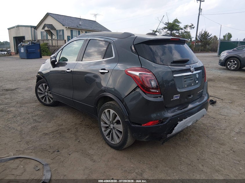 Vin: kl4cjasbxhb059694, lot: 46150593, buick encore preferred 20173