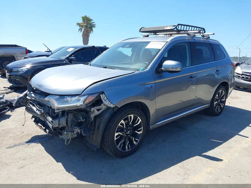 2018 Mitsubishi Outlander Phev Gt VIN: JA4J24A50JZ029540 Lot: 45652054