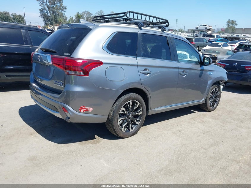 2018 Mitsubishi Outlander Phev Gt VIN: JA4J24A50JZ029540 Lot: 45652054