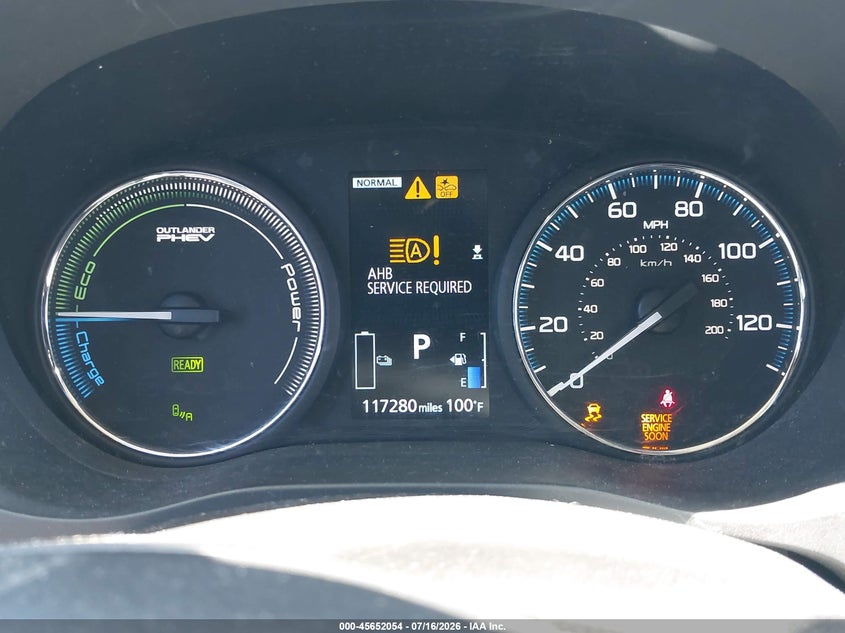 2018 Mitsubishi Outlander Phev Gt VIN: JA4J24A50JZ029540 Lot: 45652054