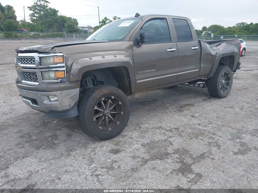 2014 Chevrolet Silverado, По колу, IAAI, VIN 1GCVKSEC6EZ122928 — фото 2