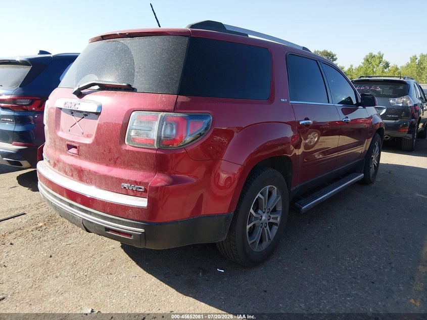 Vin: 1gkkvrkdxej133188, lot: 46150636, gmc acadia slt-1 20144