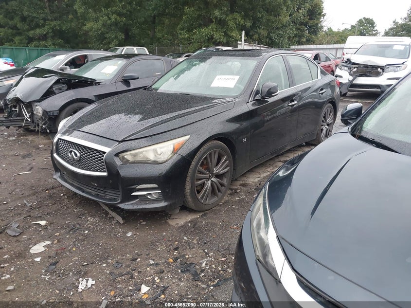 2014 Infiniti Q50 Premium VIN: JN1BV7APXEM683844 Lot: 45652090
