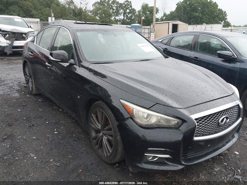 2014 Infiniti Q50 Premium VIN: JN1BV7APXEM683844 Lot: 45652090