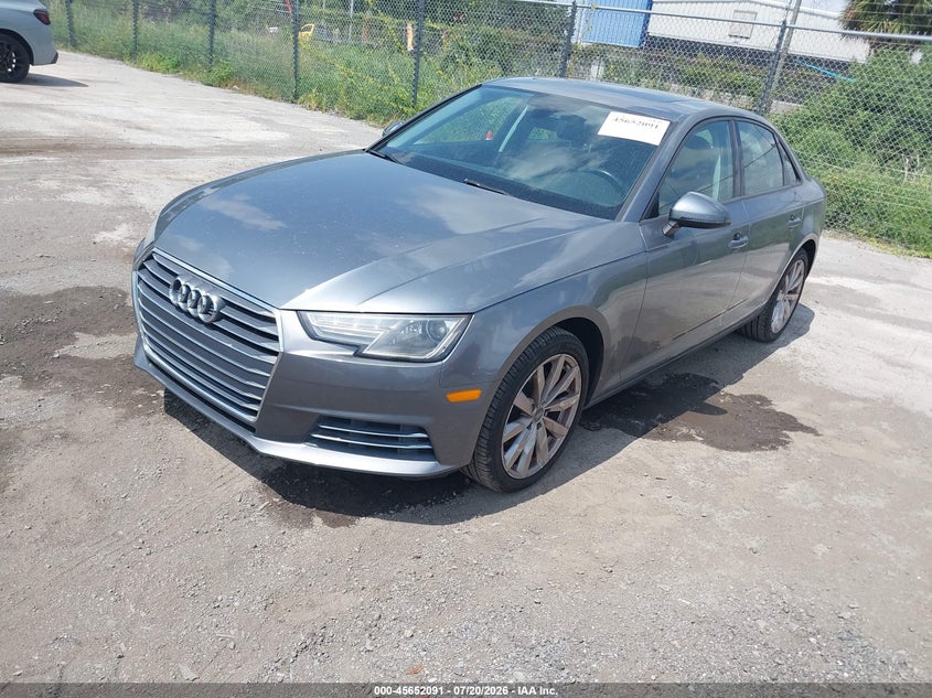 Vin: waugmaf44hn048308, lot: 46150647, audi a4 ultra premium 20172