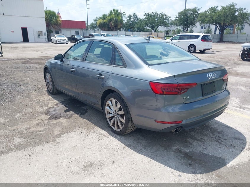 Vin: waugmaf44hn048308, lot: 46150647, audi a4 ultra premium 20173