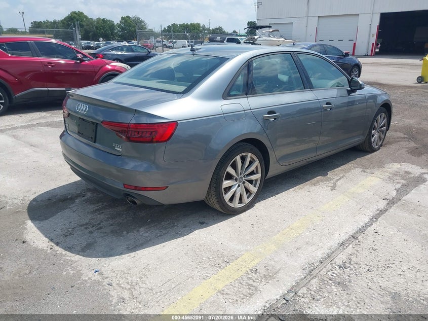 Vin: waugmaf44hn048308, lot: 46150647, audi a4 ultra premium 20174