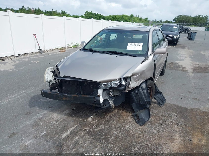 2003 Toyota Corolla Le VIN: 1NXBR38E03Z072065 Lot: 45652096