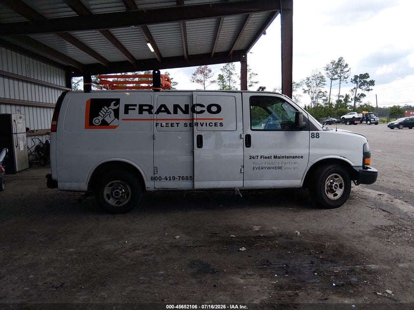2013 GMC Savana Work Van VIN: 1GTW7FCA0D1136836 Lot: 45652106